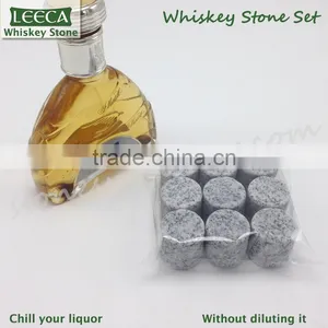 Cylindrical Whisky Stone Gift Set for Men, Reusable Wine Cubes thumbnail-2