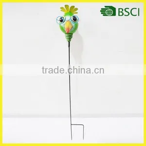 Cheep Bird Metal Plant Stakes Handicraft for Garden Decoration thumbnail-1