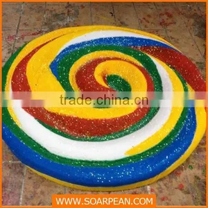 Christmas Ornament Big Foam Lollipop Candy thumbnail-1