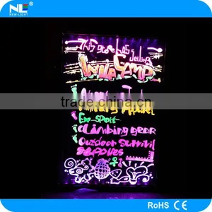 Outdoor Hotsale Tempered Glass Led Writing Menu Board for Hotel thumbnail-2
