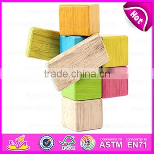 New Arrival 18PCS DIY Wooden Puzzle 4D Toy,Colorful and Non-toxic Wooden Diy Block Toy Wholesale W03B047 thumbnail-5
