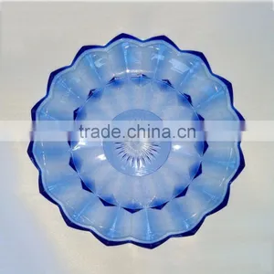 Fruit Plate Fancy Crystal Clear Fruit Plate thumbnail-5