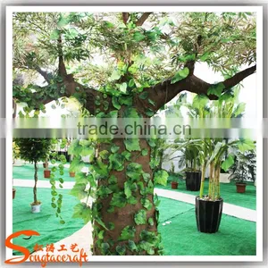 Customized Large Outdoor Artificial Trees Artificial Baobab Tree Fiberglass Artificial Tree thumbnail-5