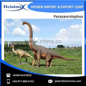 Adventure Park Equipment Animatronic Parasaurolophus Dinosaur for Sale thumbnail-4