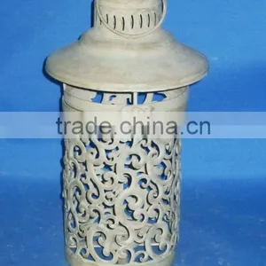 Factory Cheap Outdoor Indoor Metal Shabby Lanterns Candle Holder for Home and Garden Decoration thumbnail-1