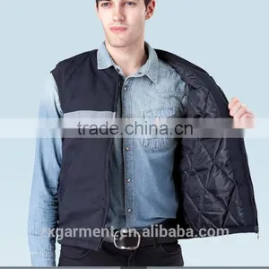 2015 Outdoor Working Vest; Padded Windproof Body Warmer Vest; Breathable Sleeveless Work Vest thumbnail-4