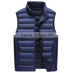 Winter Jacket Down Coat AB Wear Reversible Duck Warm Winter Vest Men Down Vest thumbnail-2