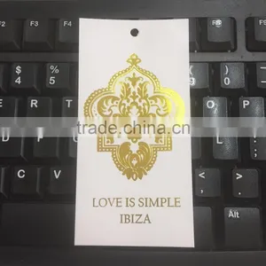 2016 High Quality Custom Offset Printing Jeans Hang Tags thumbnail-6