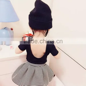 2 Year Old Girl Kids Backless T-shirt thumbnail-2