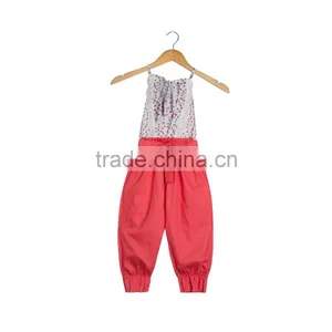 Wholesale New Rompers Backless Baby Girl Jumpsuits 2017 Kids Long Pants Kids Clothes thumbnail-4
