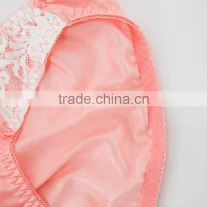 OEM/ODM Service Women Underwear Sexy 100% Silk High Quality Women Panties For China Manufactory thumbnail-6