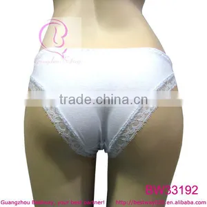 Sexy Front Transparent Lace Back Cotton Lingerie Underwear thumbnail-3