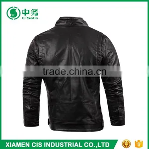 China Supplier Online Sale Leather Jacket Motorcycle Clothing thumbnail-3
