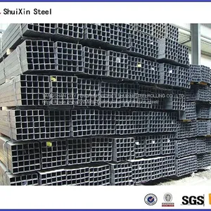 Factory Directly Galvanized Square ASTM Q195 Steel Pipe Price thumbnail-1
