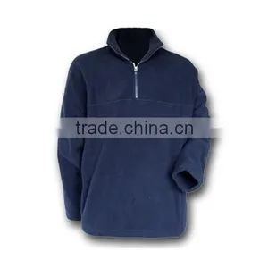 2015 New Style Polar Fleece Knitting Half-zipper Hoody thumbnail-1
