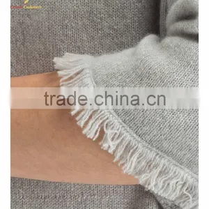 Bracelet Sleeve Cashmere Knitted Poncho Women Knitting Sweater thumbnail-3