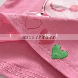 Kids Wear Baby Girls' Short Sleeve T-shirts Kids Top Fit Summer Short Sleeve Tshirts Set thumbnail-3