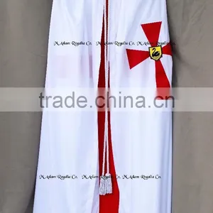 Masonic Regalia Knight and Tamplar Gown ad Vest thumbnail-1