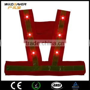 Hi Vis Overalls Led Flashing Vest/Safety Work Uniform thumbnail-2