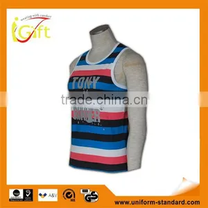 China Manufactory High Quality Popular Ladies Summer Assorted Colors Vests thumbnail-1