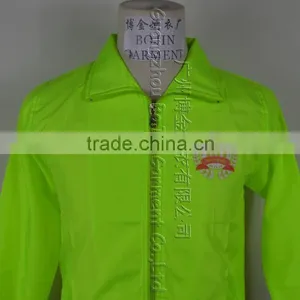 Round Neck Fluorescent Green Reflective Safety Clothing thumbnail-2