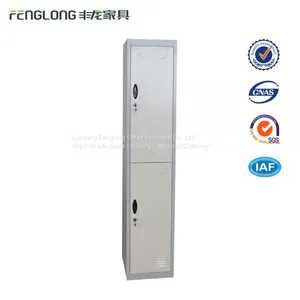 High Quality Vertical 2 Door Steel Employee Sports Lockers Steel Shoe Storage Locker thumbnail-1