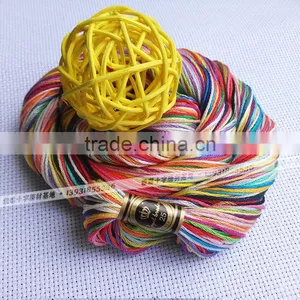 Beautiful DIY Dmc Thread Embroidery Floss Wholesale Colorful 100% Cotton Bracelets Thread Cross-stitch thumbnail-1
