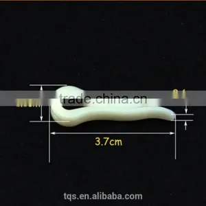 3.7*1.1*0.6cm Without Teeth Garment Accessory Plastic Clips for Packing thumbnail-3