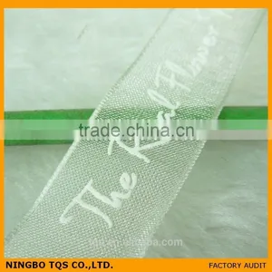 2cm Foaming Printed Orgnza Ribbon thumbnail-1