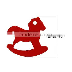 PVC Confetti Party Decoration Baby Shower Rocking Horse At Random thumbnail-2