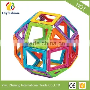 77pcs Kids Educational Construction Set Toys Plastic Magnetic Building Blocks thumbnail-6