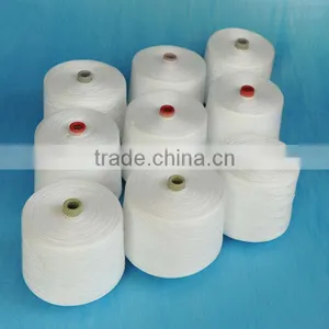 100% Spun Polyester Bag Closing Sewing Thread 40s/2 Raw White thumbnail-1