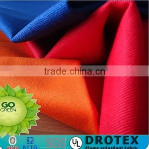 Flame-retardant &anti-flaming SGS Pass EN Standard 250GSM Anti-static Anti Flame Modacrylic Fabric thumbnail-1