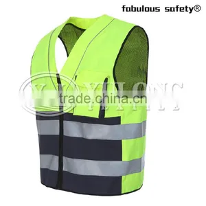 Men's Workwear Water Proof EN20471 Reflective Safety hi Viz Vest thumbnail-2