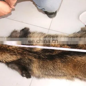 White Raccoon Fur Skin, Fur Skin for Women's Clothing, Raccoon Fur Skin for Garment thumbnail-3