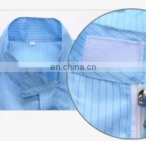 Wujiang Youtong Textile Cleanroom Coat Antistatic Coat Esd Lab Coats in Stock thumbnail-3