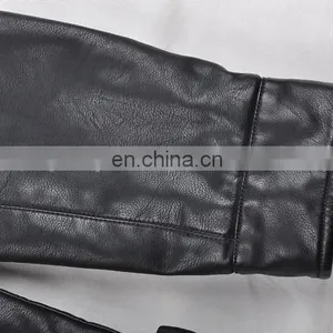 2015 Mens Handsome Last Design Leather Jacket thumbnail-6