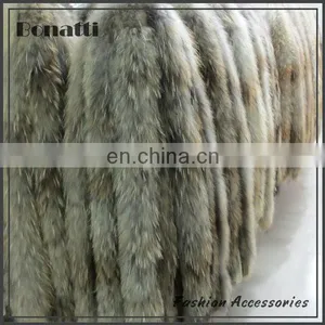 Hight Quality Raccoon Fur Strips thumbnail-1