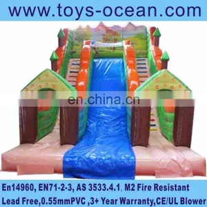 Inflatable Large Animal Jungle Slide for Outdoor Amusement thumbnail-1