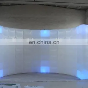 New Design Customized Popular Led Light Inflatable Booth for Sale thumbnail-2