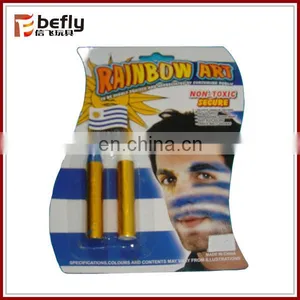 Uruguay Flag Face Paint Football Games thumbnail-1