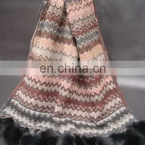 ( Super Deal) Pashmina Wool Shawl in Beautiful Designs and Colors thumbnail-1