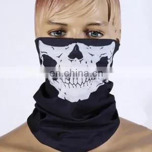 Outdoor Sports Skull Neck Tube Bandanas Seamless Bandana Printed Multifunctional Bandana thumbnail-1