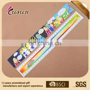 30cm Student Metric Scale School Promotion Plastic Ruler thumbnail-3
