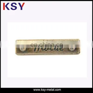 High Quality Metal Labels for Garment thumbnail-1