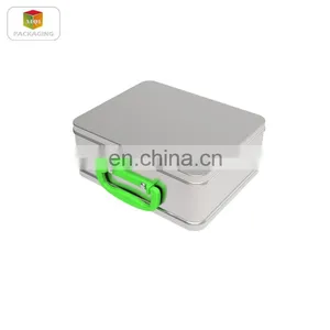 Indian Lunch Box Microwave Lunch Box Metal Tin Box thumbnail-1