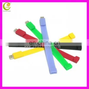 Glow Usb Bracelet Silicone,usb Rubber Bracelet,silicon Power Usb Drive thumbnail-1