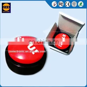 Red Buzzer Push Button Music Sound Buttons Boxes With Press Button thumbnail-1