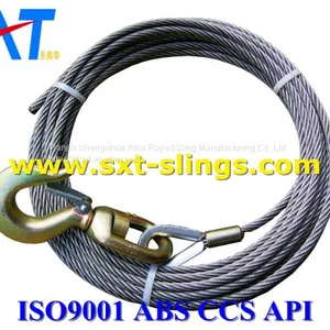 Galvanized Steel Wire Rope Slings Exporter 6*49SWS+IWR thumbnail-4