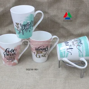 New Design Good Quality 11oz New Bone China Mug thumbnail-1